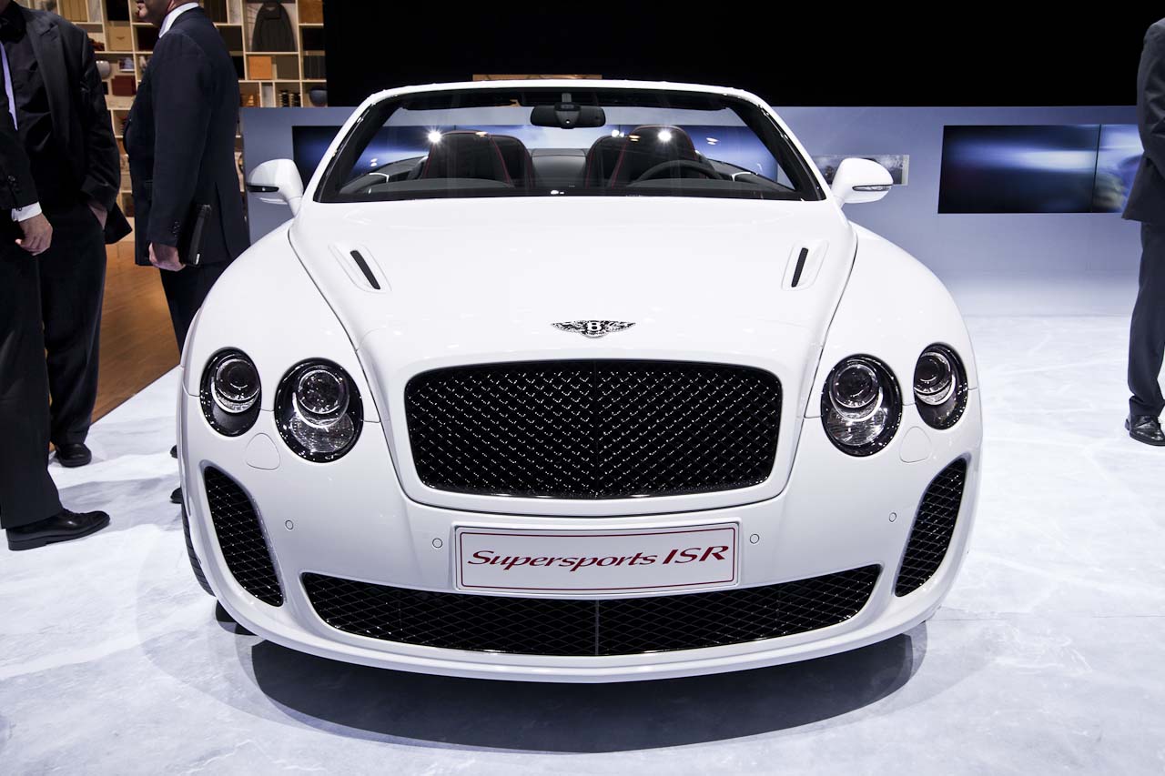 Afbeelding Bentley Continental Supersports ijsracer in Geneve
