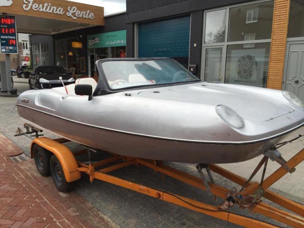 Afbeelding Deze unieke Porsche-boot staat gewoon op Marktplaats