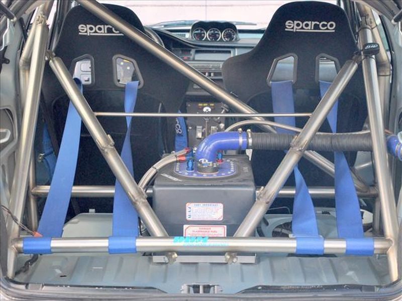 Afbeelding Peugeot 206 met 300 pk Honda Accord Type R motor