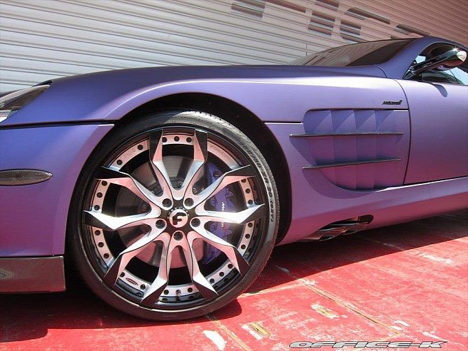 Afbeelding Office-K zet een SLR McLaren op Forgiato’s