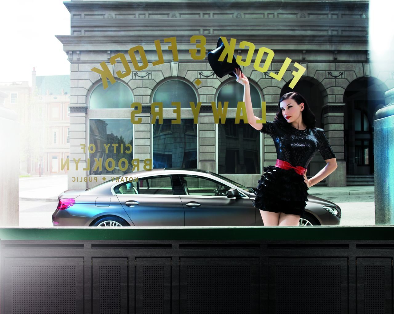 Afbeelding BMW 6 Serie Gran Coupe kunstzinnig in beeld gebracht