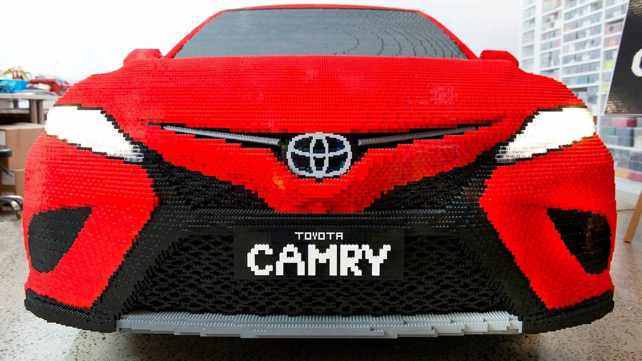 Afbeelding Meer dan 500.000(!) LEGO-blokjes voor deze Camry