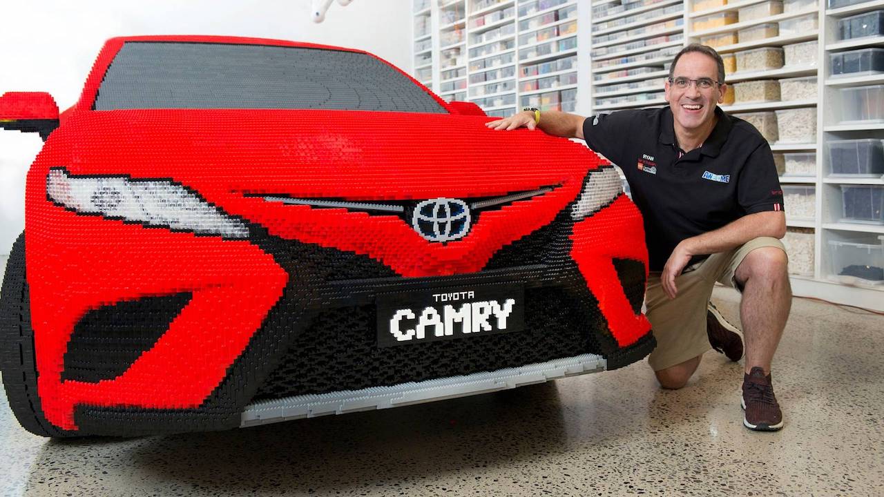 Afbeelding Meer dan 500.000(!) LEGO-blokjes voor deze Camry