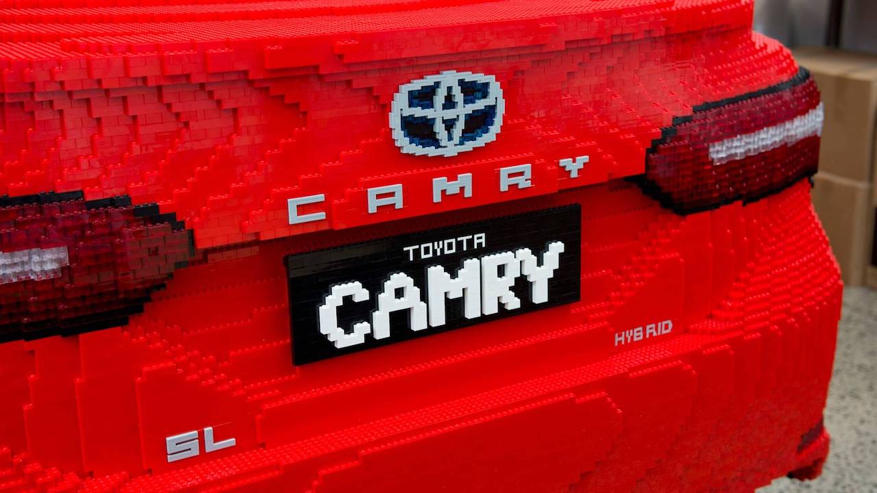 Afbeelding Meer dan 500.000(!) LEGO-blokjes voor deze Camry