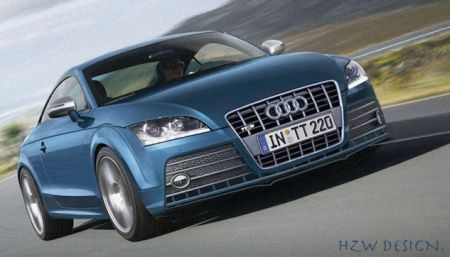 Audi TT-S photoshop