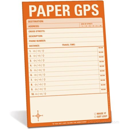 Papieren GPS Papieren GPS