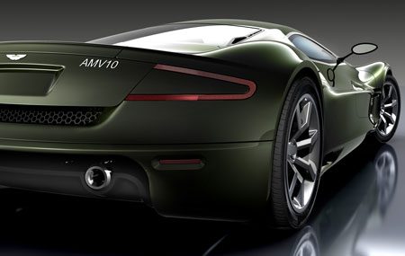 Aston Martin AMV10 rendering