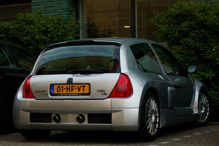 Renault Clio V6 -Foto Jim Appelmelk