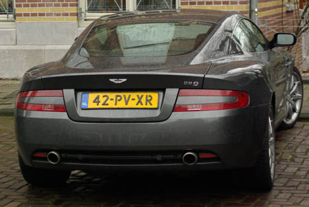 Aston-Martin DB9 - Foto Jim Appelmelk