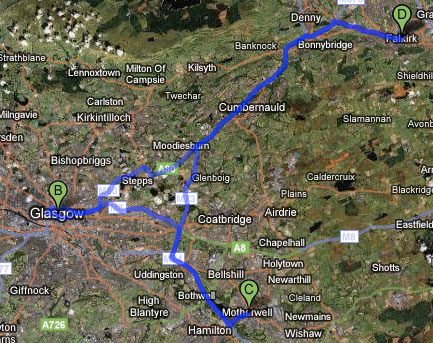 Mohammeds route Mohammeds route