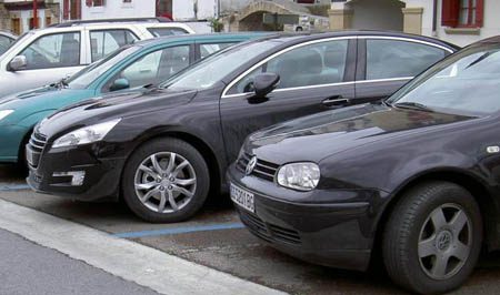 Peugeot 508 in the wild