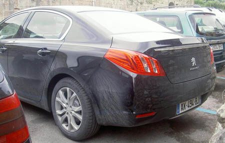 Peugeot 508 in the wild