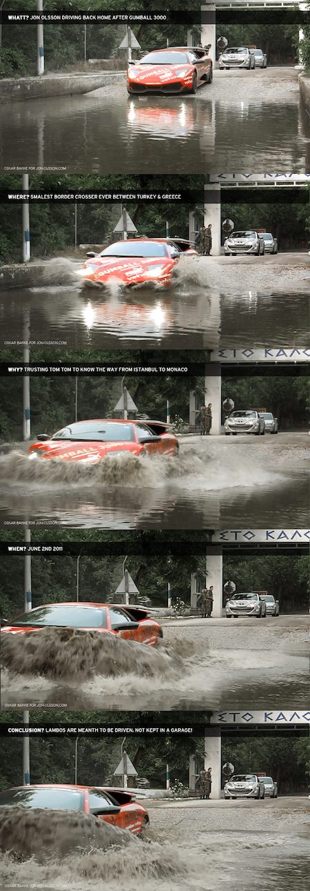 Door een plas rollen als een baas Door een plas rollen als een baas