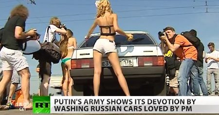 The royal Lada is clean your highness