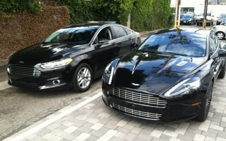 Ford Mondeo vs Aston Martin Rapide