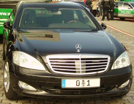 Mercedes S600 Guard van de Duitse President