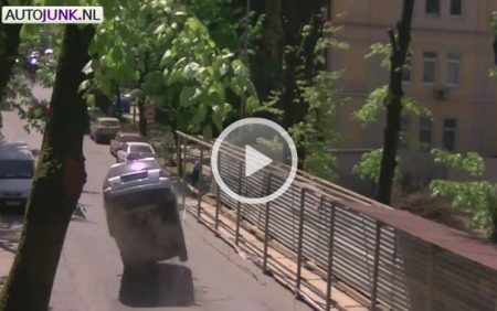 In Soviet Russia, car crashes you!