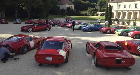 Ferrari 250 GTO meeting in Frankrijk