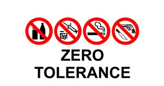 Zero tolerance voor alcohol en drugs