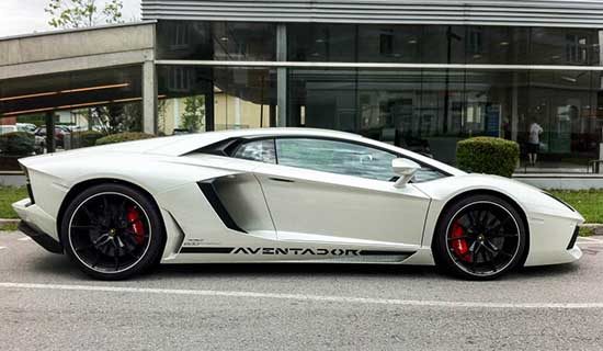 Lamborghini Aventador van Edo
