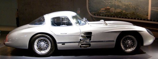 300 SLR Uhlenhaut zijaanzicht 300 SLR Uhlenhaut zijaanzicht