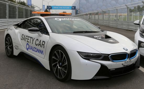 BMW I8 safety car