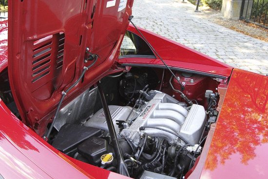 Toyota MR2 motorbaai