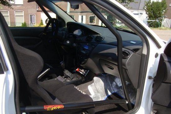 Interieur met rolkooi Interieur met rolkooi