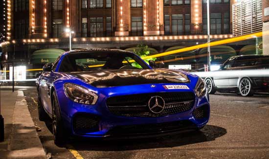 Gespot: Mercedes AMG GT-S