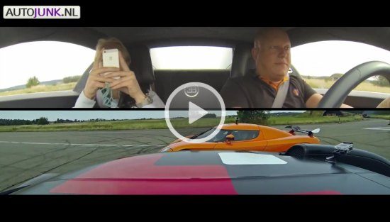 Video: Christian von Koenigsegg in Nederlandse Bugatti