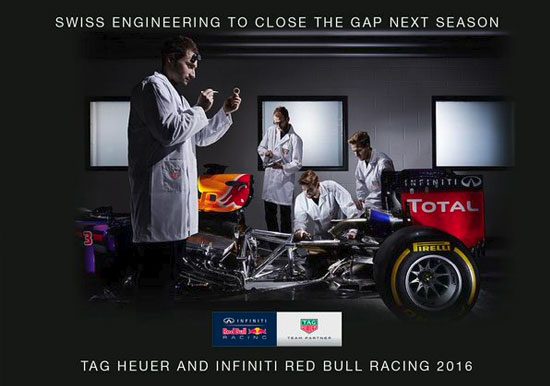 TAG Heuer nieuwe motorenleverancier Red Bull Racing 2016? TAG Heuer nieuwe motorenleverancier Red Bull Racing 2016?