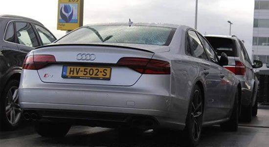 Audi S8 Plus gespot