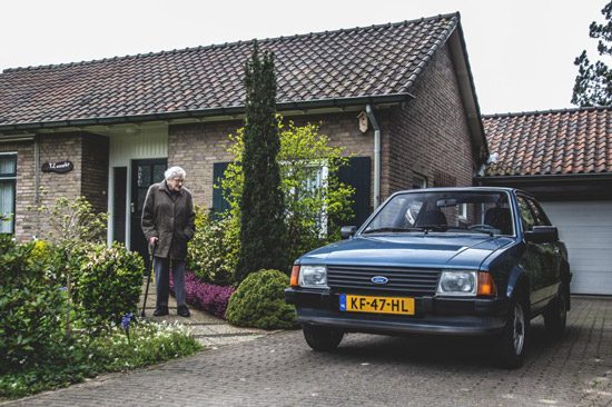 Ford Escort opgeknapt