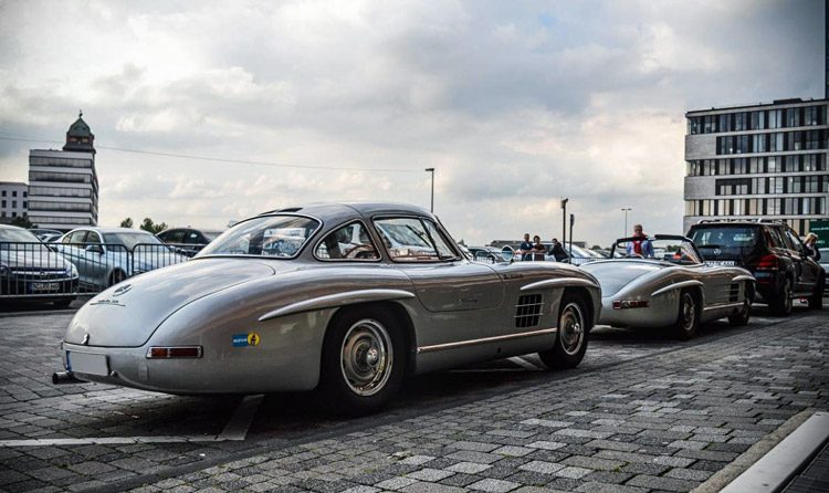 Mercedes Gullwing combo