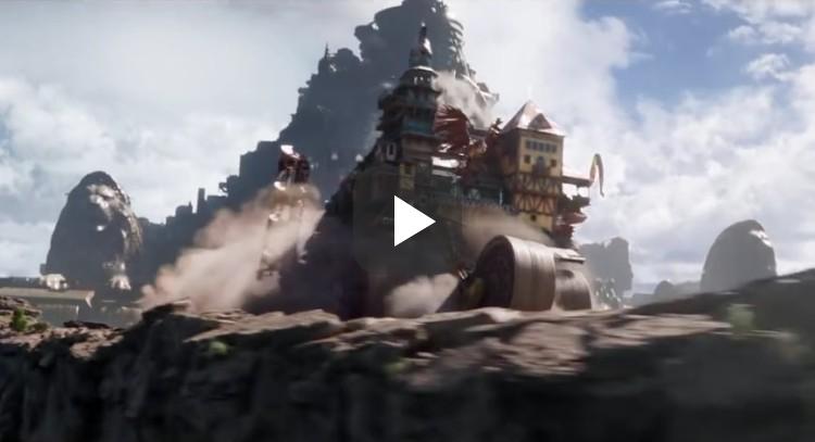 Mortal Engines, Teaser Trailer