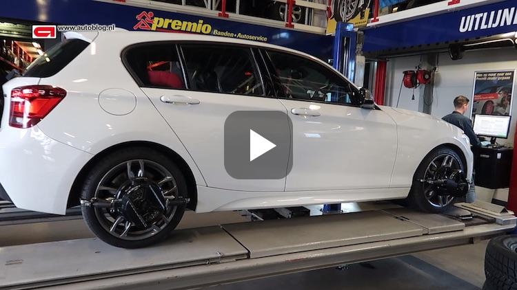 BMW M135i van Wouter: nieuwe schokdempers