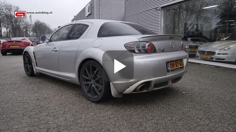 Mijn auto: Mazda RX-8 van Yannick