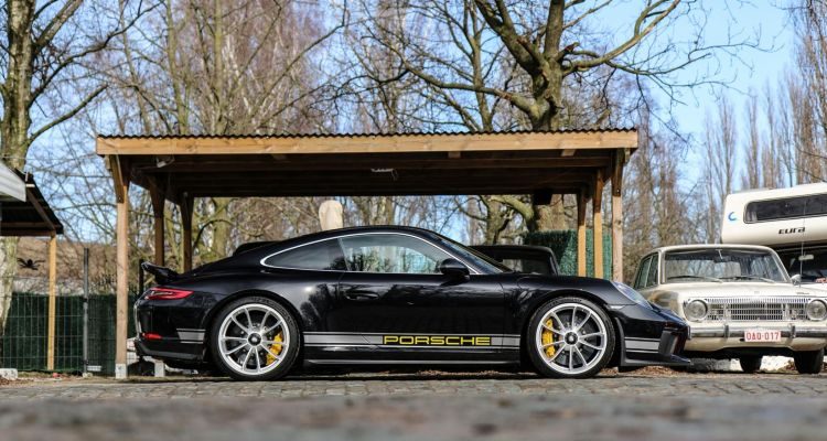 Porsche 911 GT3 Touring toont zijn spoiler