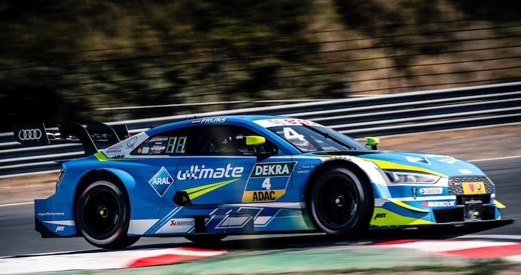 AB-lezer schiet platen van Audi RS5 DTM op Zandvoort