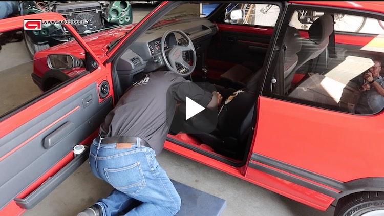 Caspers Peugeot 205 GTi: bekleding