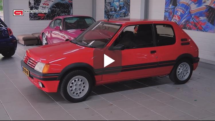 Peugeot 205 GTi van Casper: introductie