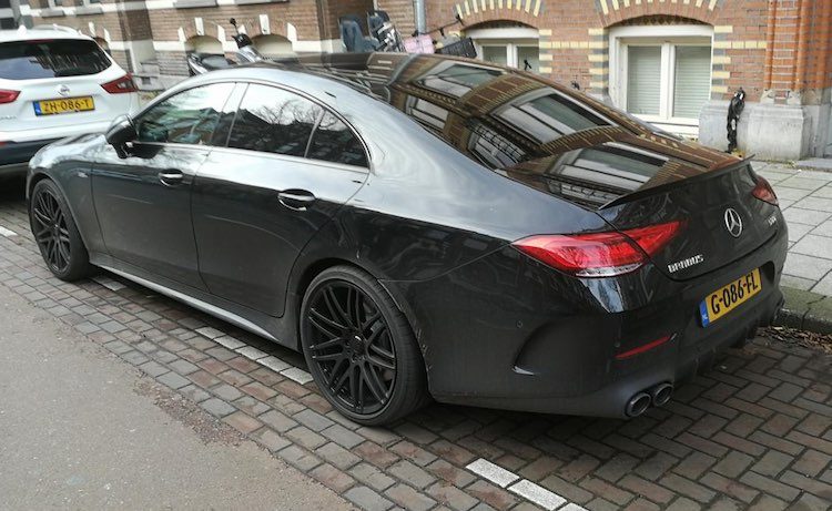 Gespot: Brabus 500 CLS in onze hoofstad