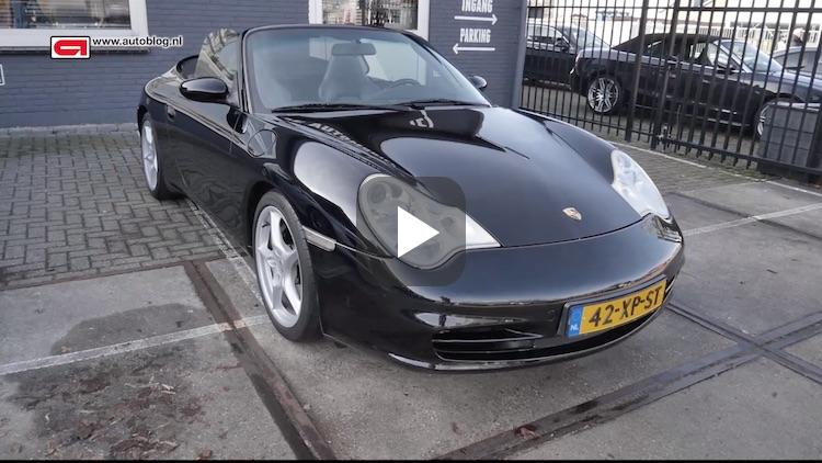 Mijn auto: Porsche 911 Cabrio van Bastiaan