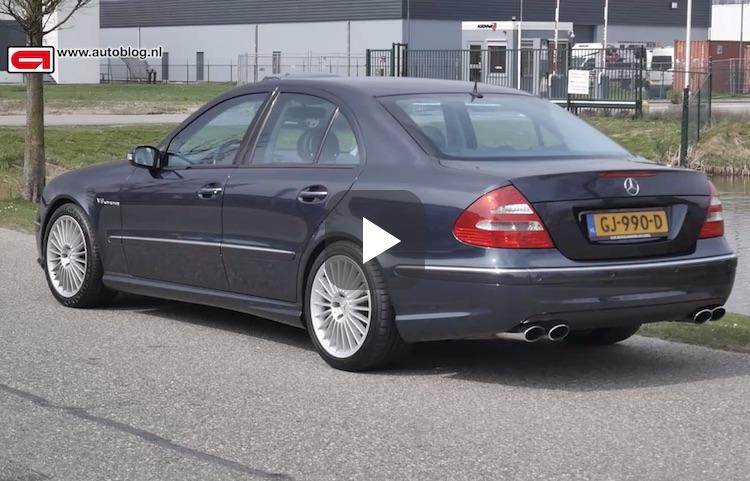Mijn Auto: Mercedes E55 AMG van Erwin