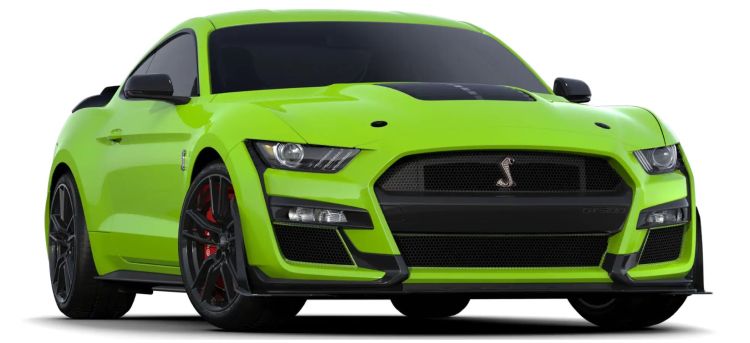 Mustang GT groen