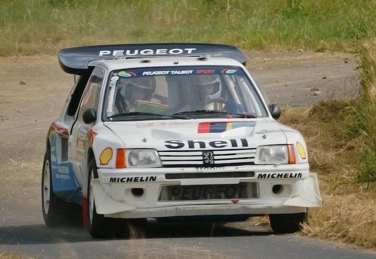 AB-lezer schiet puike platen van Group B Rally