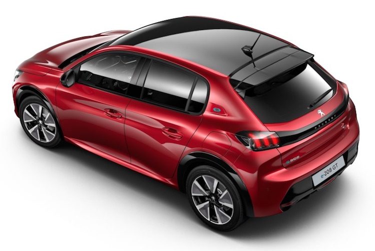 Peugeot 208 rood Peugeot 208 rood