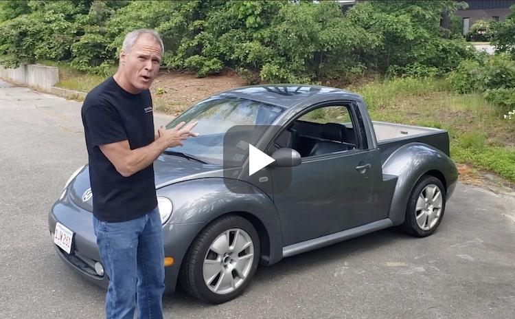 Volkswagen Beetle, maar dan als pickup