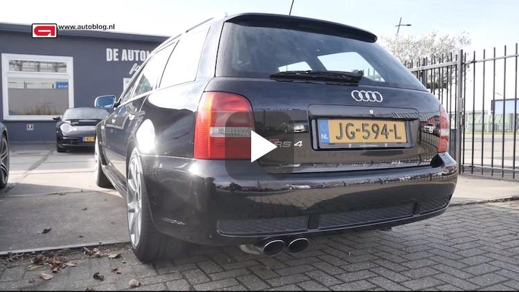 Mijn auto: Audi RS4 Avant van Bas