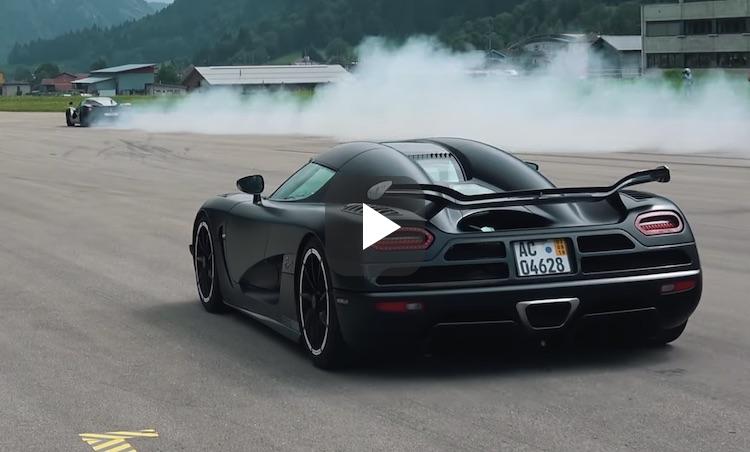 Ferrari LaFerrari vs Koenigsegg Agera X vs Pagani Huayra tijdens SOC 2019